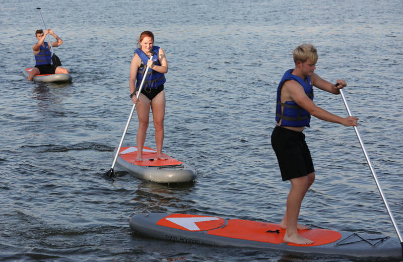 UNK paddleboarding